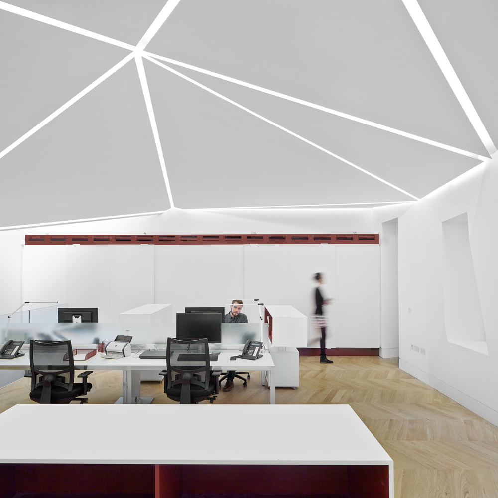 Perfil Led De Aluminio Empotrable