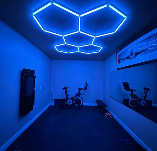 Garage Elegante illuminazione RGB esagonale dal produttore cinese - contazione
