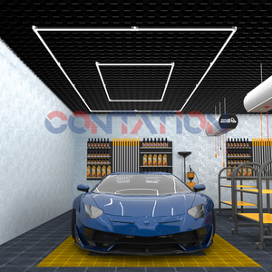 Garage Hexagon Lighting LED-Aluminium-Lichtleiste f&uuml;r Auto-Sch&ouml;nheitswerkstatt