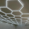 Luci da studio per dettagli auto a soffitto a nido d'ape a LED per garage