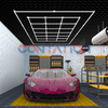 Garage LED-werklamp, detaillering van verlichting voor garage en auto