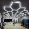 Luci da studio per dettagli auto a soffitto a nido d'ape a LED per garage