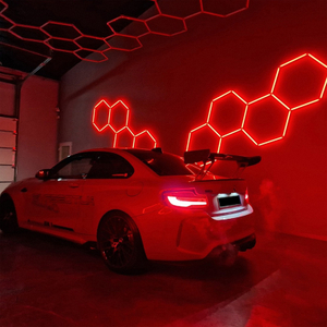 Luz Led Hex&aacute;gono Rgb